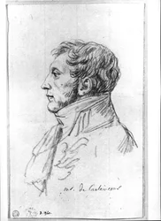 Portrait of Armand Augustin Louis, Marquis de Caulaincourt